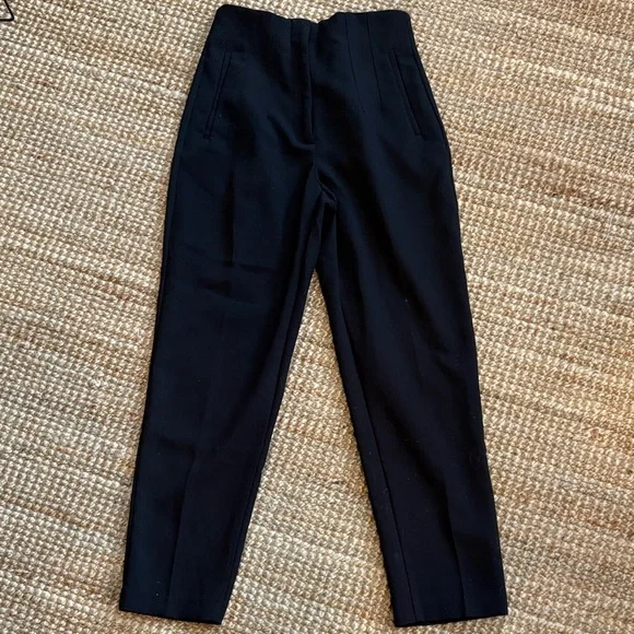 Zara Women's Black Cropped Pants - Picture 3 of 3
